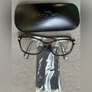 ❌SOLD❌ EUC- Coach Eyeglasses 5291 - tortoise signature C - frame size 51-17-135